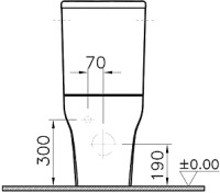 Унитаз Vitra Zentrum [9012B003-7202]