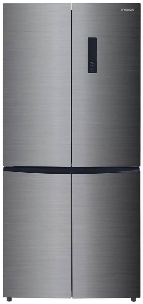 Холодильник (Side-by-Side) Hyundai CM4582F (нержавеющая сталь)