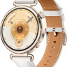 Умные часы Huawei Watch GT 6 41 мм (золотистый, с белым кожаным ремешком, международная версия)