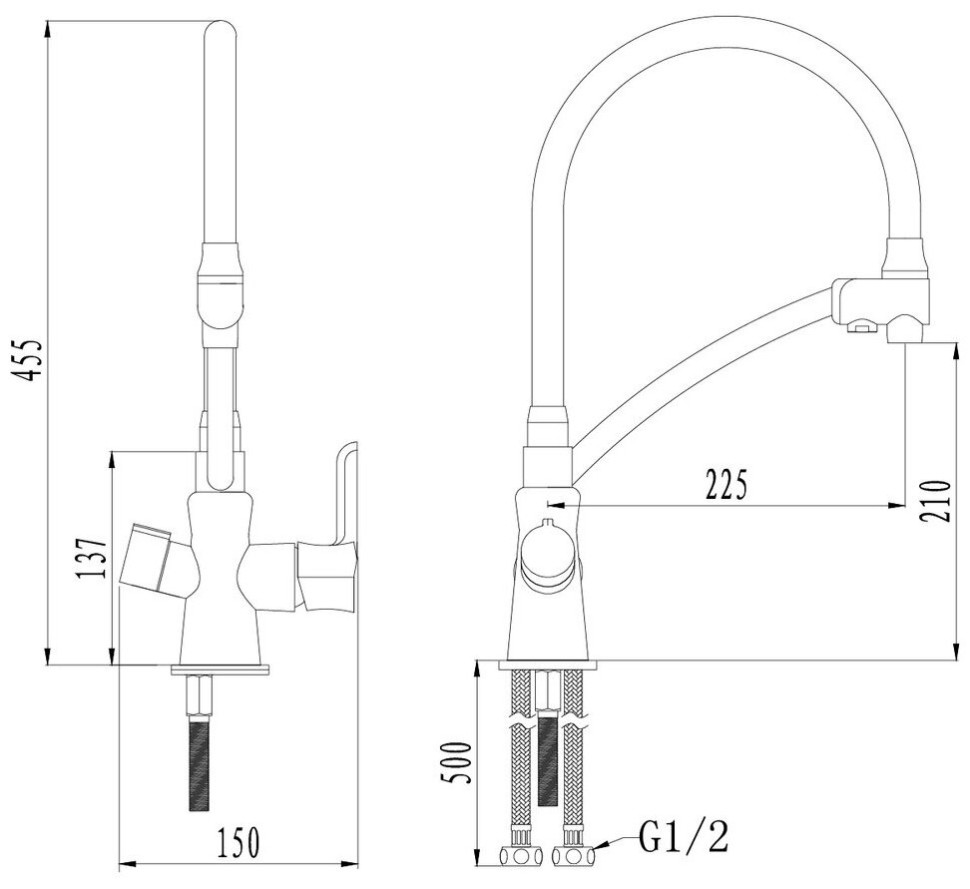 Смеситель Lemark Comfort LM3070C Хром