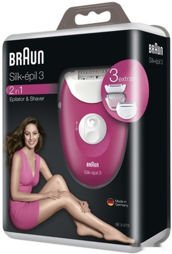 Эпилятор Braun Silk-epil 3 3-273