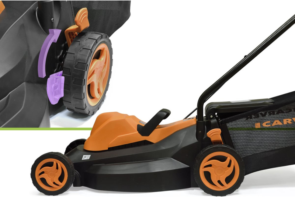 Газонокосилка CARVER LME-1640 Газонокосилка CARVER LME-1640