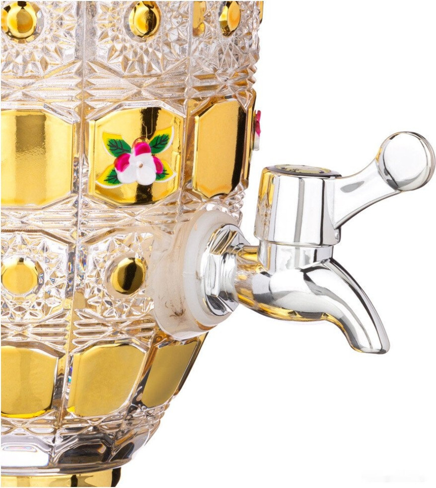 Стаканы, бокалы, рюмки Lefard Gold Glass 195-216 (2 л) Стаканы, бокалы, рюмки Lefard Gold Glass 195-216 (2 л)