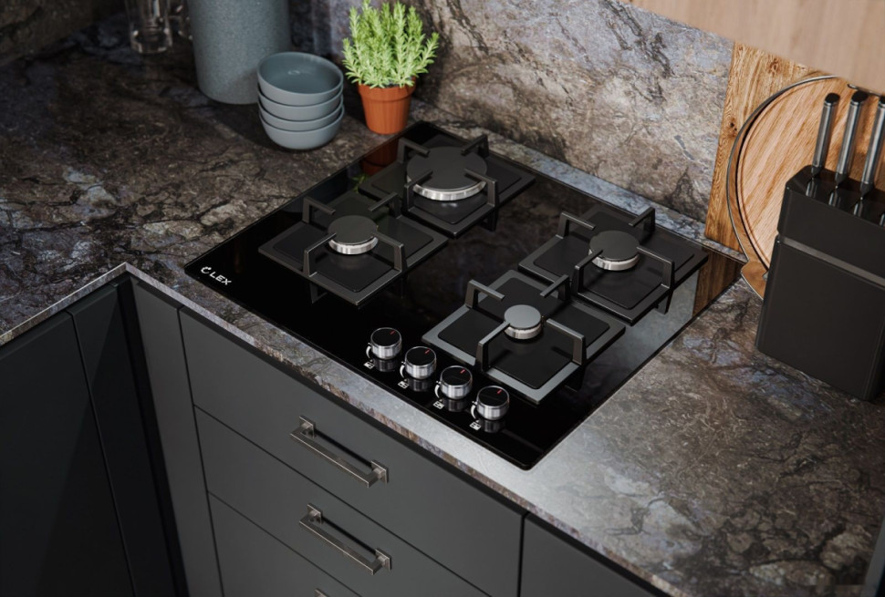 Варочная панель LEX GVG 644A BBL Варочная панель LEX GVG 644A BBL