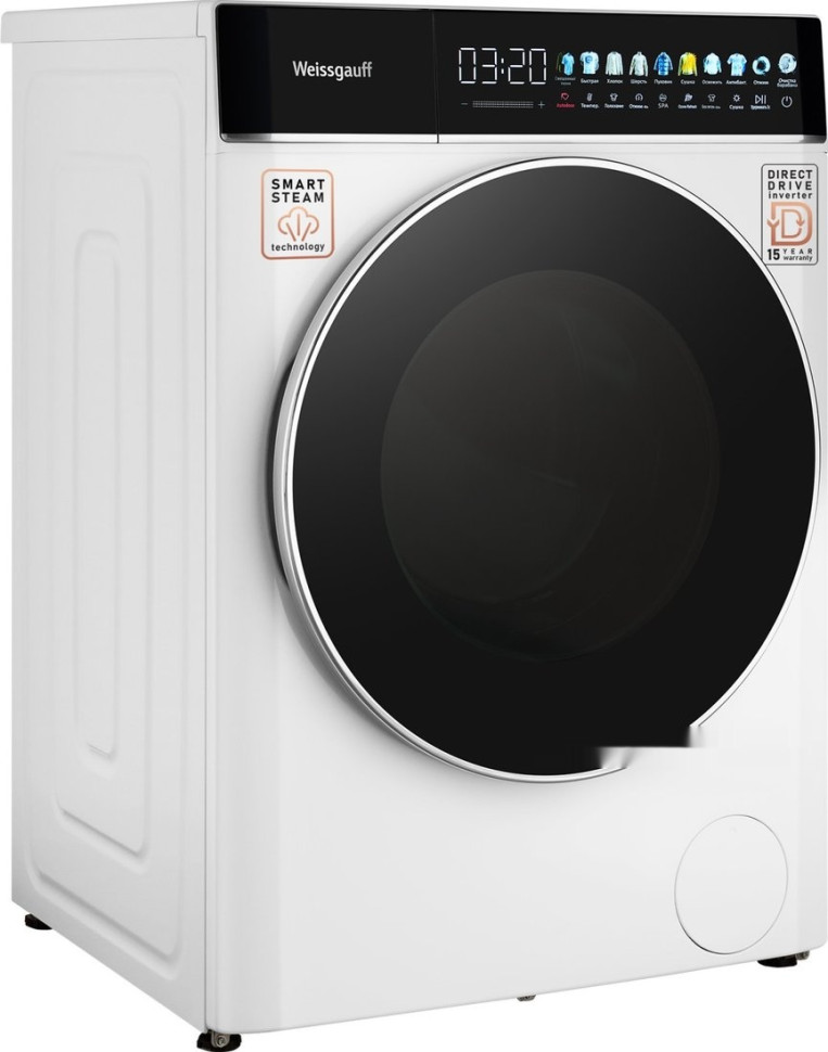 Стиральная машина Weissgauff WMD 58411 Direct Drive Inverter Premium Steam Стиральная машина Weissgauff WMD 58411 Direct Drive Inverter Premium Steam