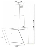 Вытяжка Germes Bristol 60 WH