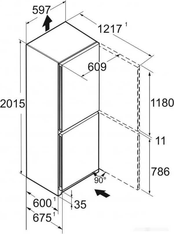 Холодильник Liebherr CBNc 5723 Plus BioFresh NoFrost
