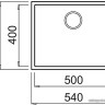 Кухонная мойка Elleci Quadra 105 Undermount G62 Bianco Antico