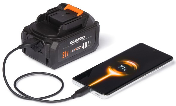 Угловая шлифмашина Daewoo Power DAG 3021Li Set (с 1-им АКБ) Угловая шлифмашина Daewoo Power DAG 3021Li Set (с 1-им АКБ)