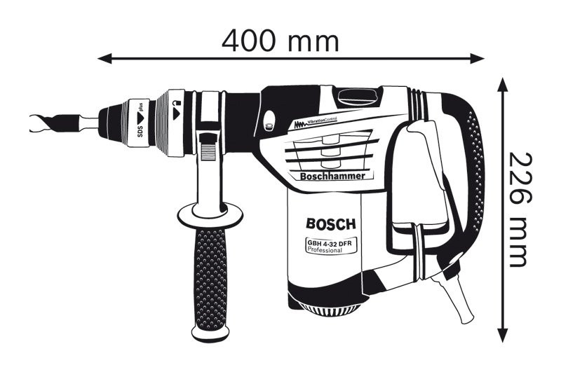 Перфоратор Bosch GBH 4-32 DFR-S Перфоратор Bosch GBH 4-32 DFR-S