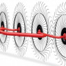 Грабли-сеноворошилки D-Pol ГВН5