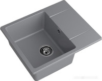 Кухонная мойка GranFest QUARZ GF-UR-258L (темно-серый)