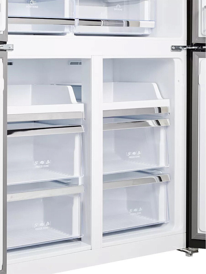 Холодильник (Side-by-Side) Kuppersberg NFFD 183 BKG