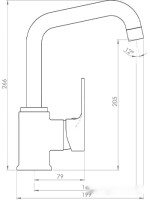 Смеситель Inan Beril M2403