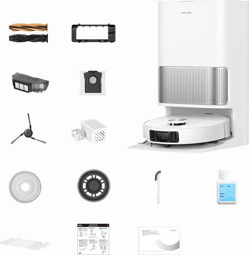 Робот-пылесос Dreame Robot Vacuum L40s Ultra White RLL22SE (евровилка, белый) Робот-пылесос Dreame Robot Vacuum L40s Ultra White RLL22SE (евровилка, белый)