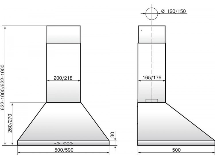 Вытяжка Elikor Вента 50П-430-К3Д белый Вытяжка Elikor Вента 50П-430-К3Д белый