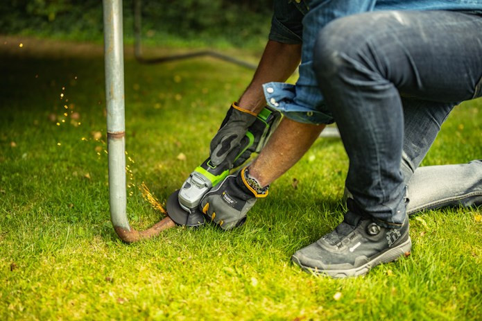 Угловая шлифмашина Greenworks GD24AGK2 3200207UA (с 1-им АКБ 2 Ач) Угловая шлифмашина Greenworks GD24AGK2 3200207UA (с 1-им АКБ 2 Ач)