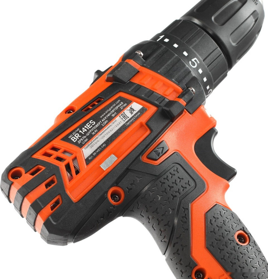 Дрель-шуруповерт Patriot BR 141ES 180201141 (с 1-ми АКБ, кейс) Дрель-шуруповерт Patriot BR 141ES 180201141 (с 1-ми АКБ, кейс)