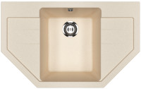 Кухонная мойка Ulgran U-609 (328 бежевый)