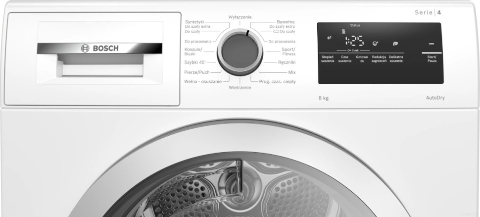 Сушильная машина Bosch Serie 4 WTH85V8EPL Сушильная машина Bosch Serie 4 WTH85V8EPL