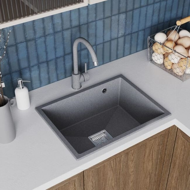 Кухонная мойка Polygran Blade 500 (серый)