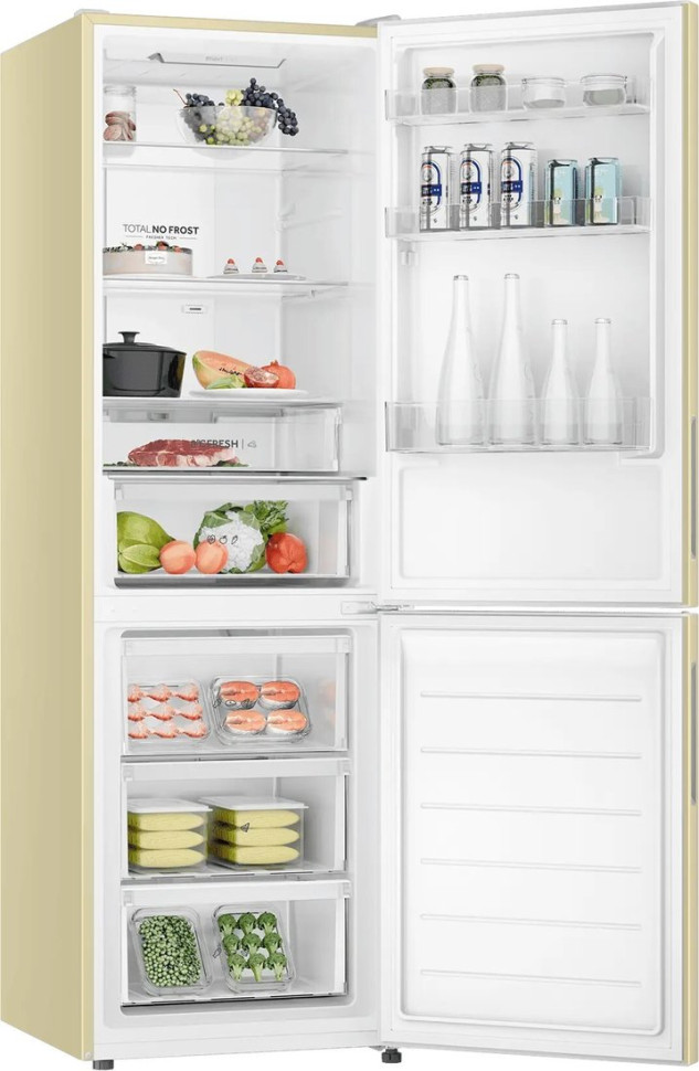 Холодильник с морозильником HAIER CEF536CCG