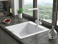 Смеситель Paulmark Skalen Sk213020-431 (белый матовый)