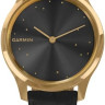 Гибридные умные часы Garmin Vivomove Luxe (золотистый/черный)