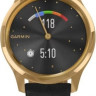 Гибридные умные часы Garmin Vivomove Luxe (золотистый/черный)