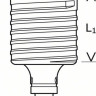 Буровая коронка Bosch SDS max-9 125x80x150