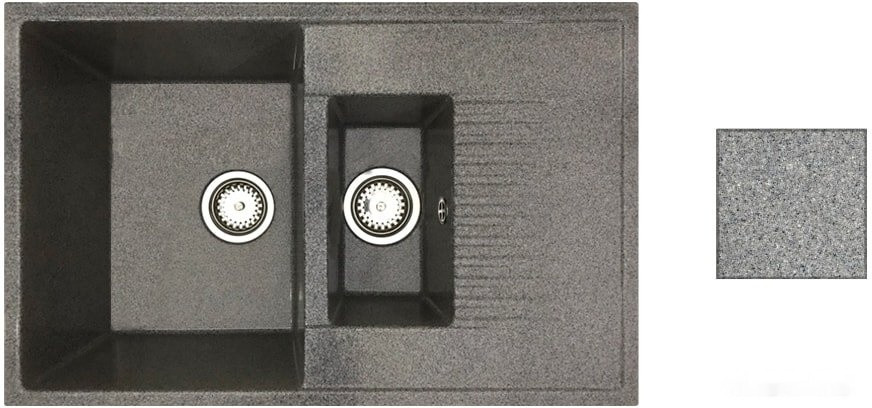 Кухонная мойка БелЭворс Forma (грей)
