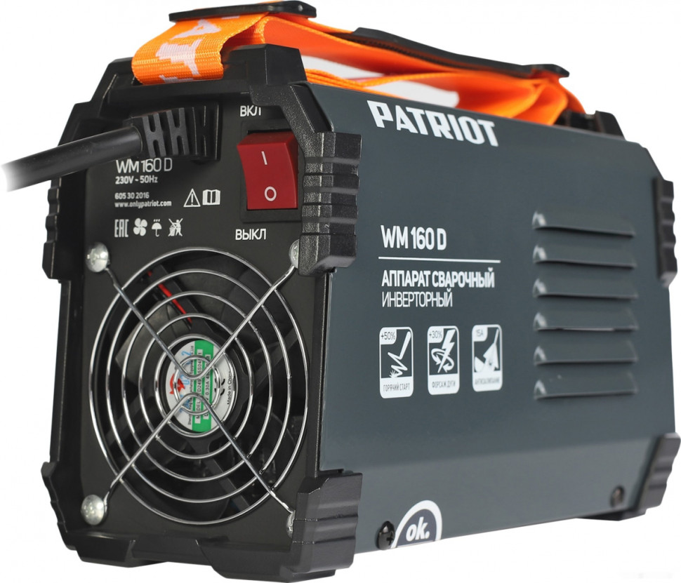 Сварочный инвертор Patriot WM 160D