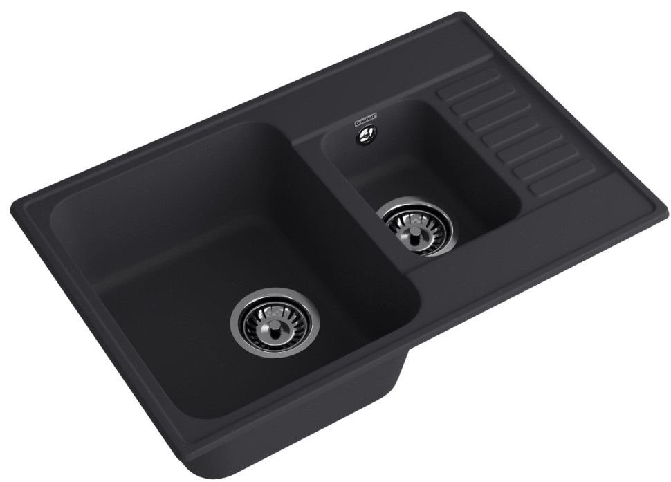 Кухонная мойка GranFest QUARZ Z-21K (черный)