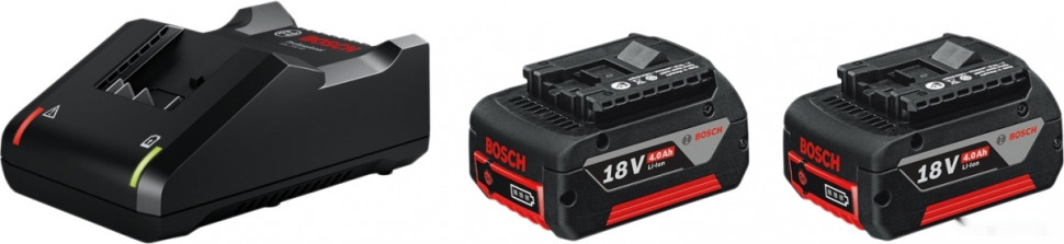 Аккумулятор для инструмента Bosch GBA 18V+GAL 18V-40 Professional 1600A019S0 (18В/4 Ah + 14.4-18В)