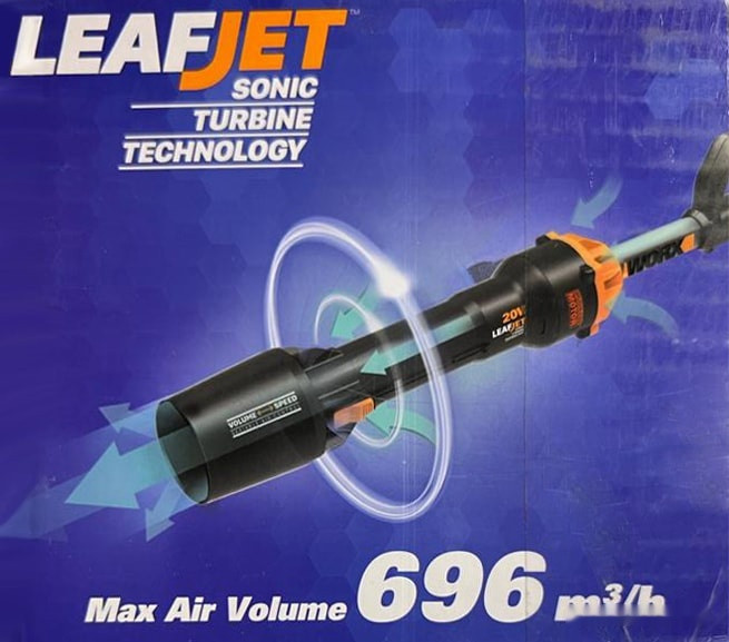 Ручная воздуходувка Worx WG543E.9 (без АКБ) Ручная воздуходувка Worx WG543E.9 (без АКБ)