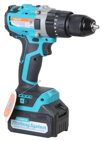 Ударная дрель-шуруповерт Sturm CD2080I (с 2-мя АКБ, кейс)