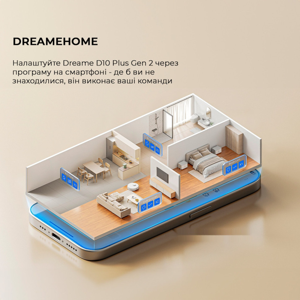 Робот-пылесос Dreame Robot Vacuum D10 Plus Gen 2 RLD32GD (международная версия) Робот-пылесос Dreame Robot Vacuum D10 Plus Gen 2 RLD32GD (международная версия)