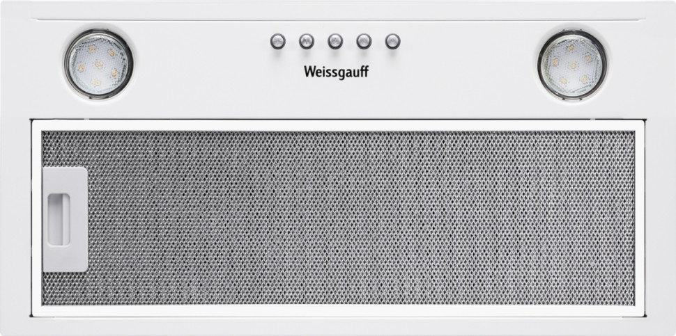 Вытяжка Weissgauff ALPHA 50 PB WH