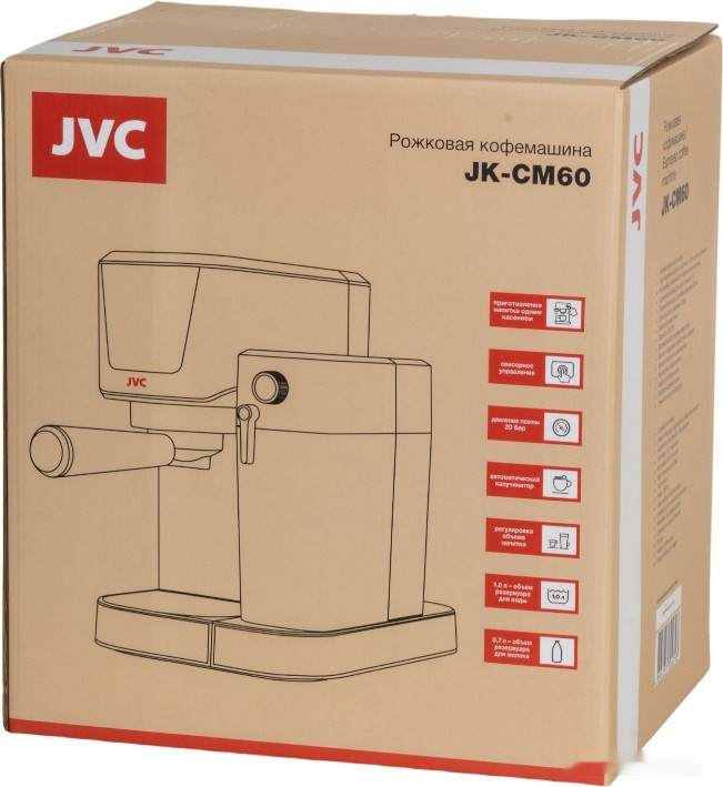 Рожковая кофеварка JVC JK-CM60 Рожковая кофеварка JVC JK-CM60