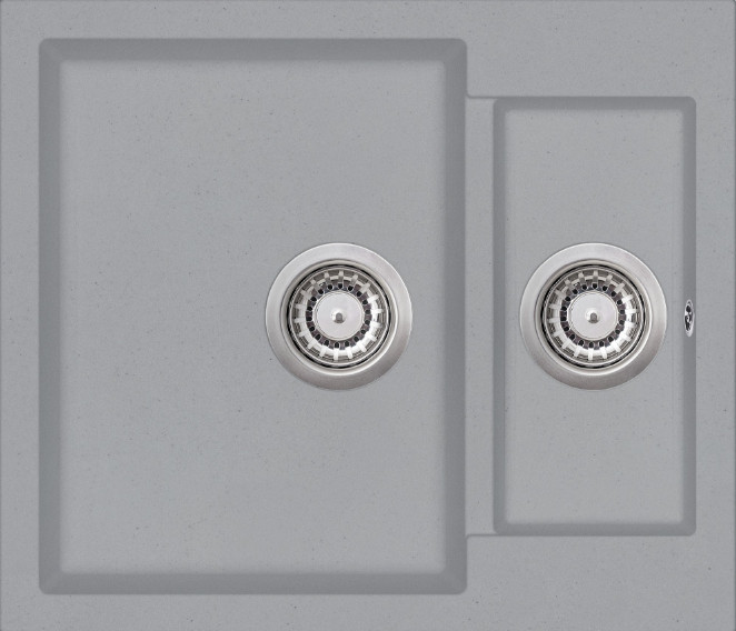 Кухонная мойка AquaSanita Tesa SQT150 221 AW light grey