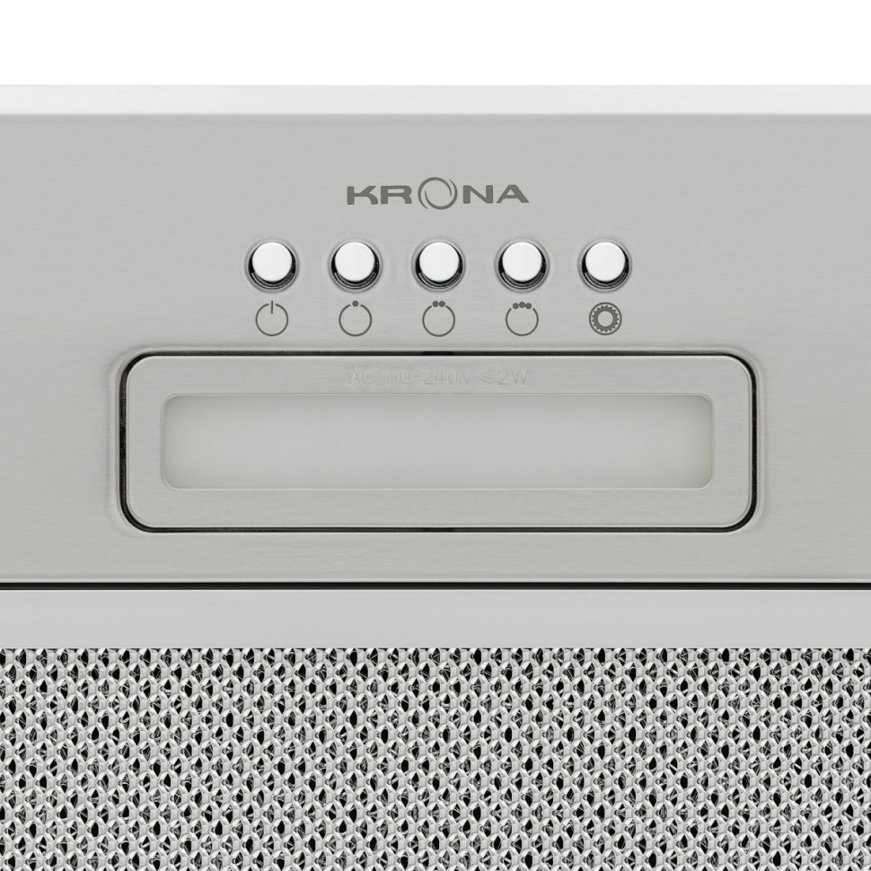 Вытяжка Krona Ameli Light 600 Inox PB (нержавеющая сталь) Вытяжка Krona Ameli Light 600 Inox PB (нержавеющая сталь)