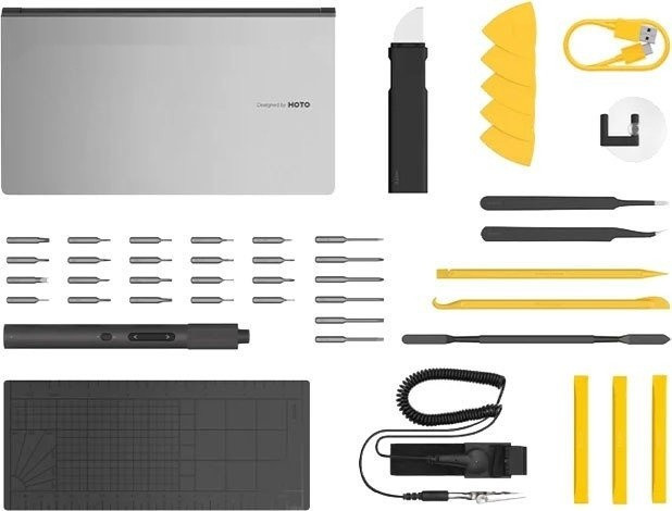 Электроотвертка HOTO Precision Screwdriver Kit Pro QWLSD012 (черный) Электроотвертка HOTO Precision Screwdriver Kit Pro QWLSD012 (черный)