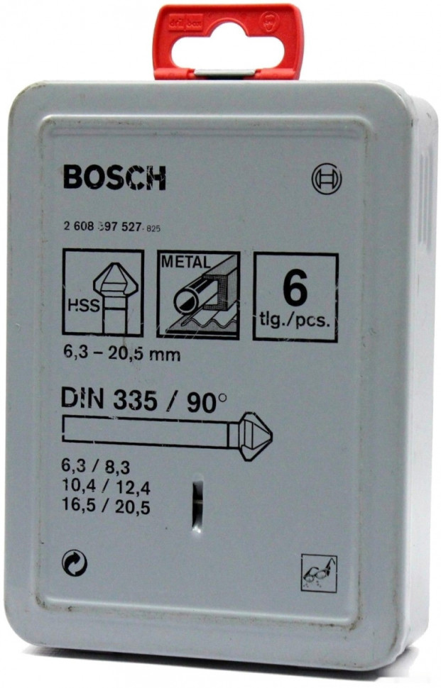 Набор оснастки Bosch 2608597527 (6 предметов)