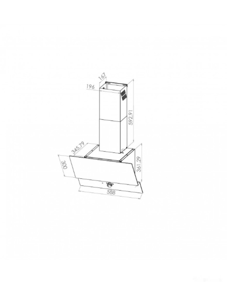 Вытяжка Schtoff Valencia 60 (серый) Вытяжка Schtoff Valencia 60 (серый)
