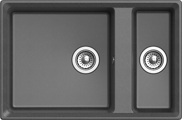 Кухонная мойка GranFest GF-LV-760K (графит) Кухонная мойка GranFest GF-LV-760K (графит)
