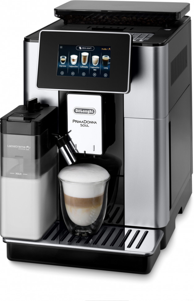 Эспрессо кофемашина Delonghi PrimaDonna Soul ECAM610.55.SB
