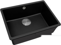 Кухонная мойка Zorg Fast 54 Premium black metallic