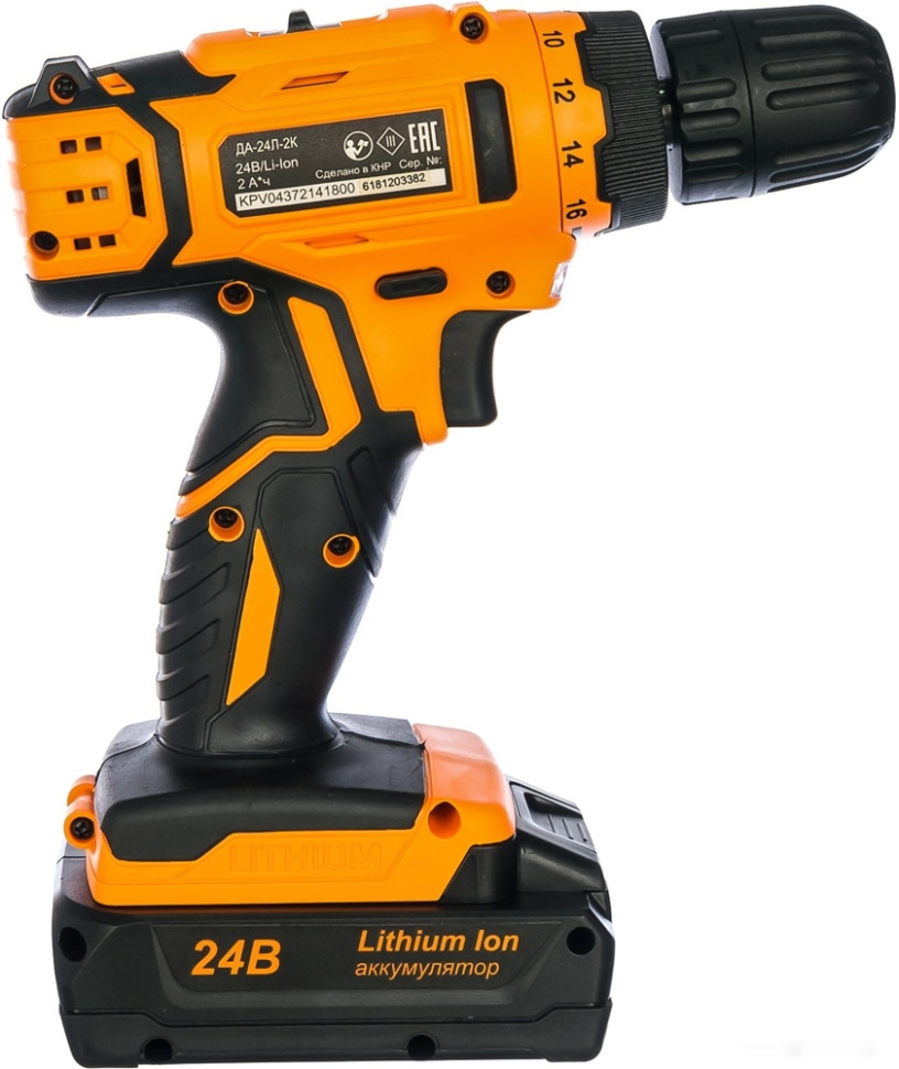 Дрель-шуруповерт Вихрь ДА-24Л-2К Дрель-шуруповерт Вихрь ДА-24Л-2К