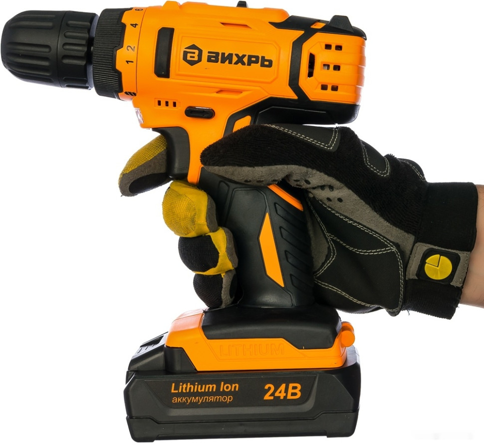 Дрель-шуруповерт Вихрь ДА-24Л-2К Дрель-шуруповерт Вихрь ДА-24Л-2К