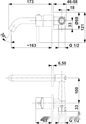 Смеситель Armatura Moza 5039-810-81 Смеситель Armatura Moza 5039-810-81